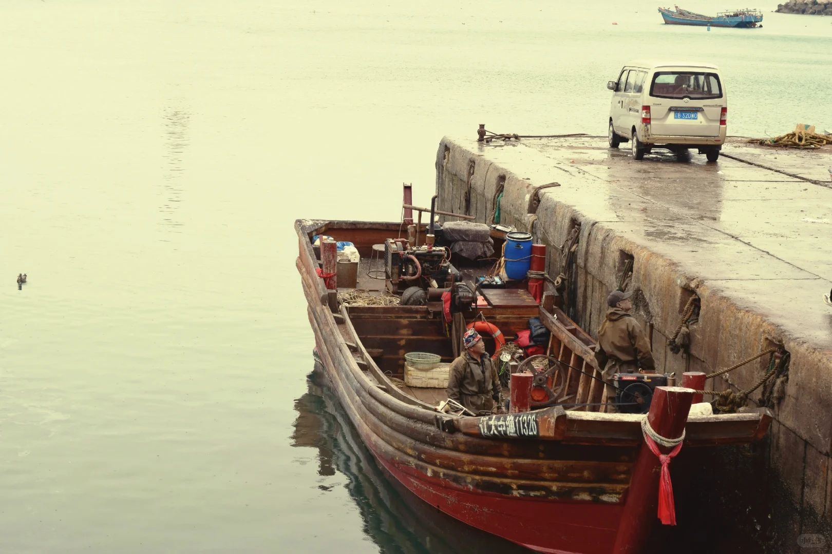 朋友圈美学 ｜ 渔人与水