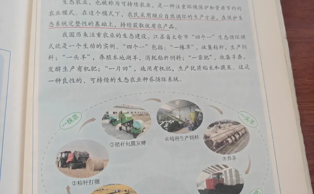 商务星球版八上中国的农业