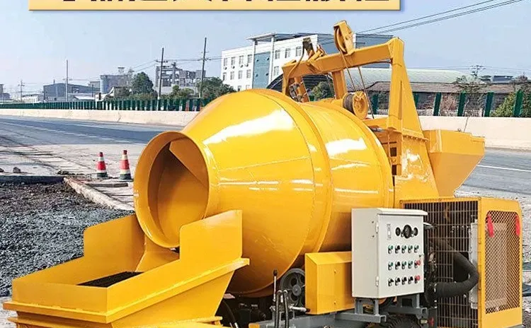 可远距离输送，可输送大骨粒颗粒的搅拌车