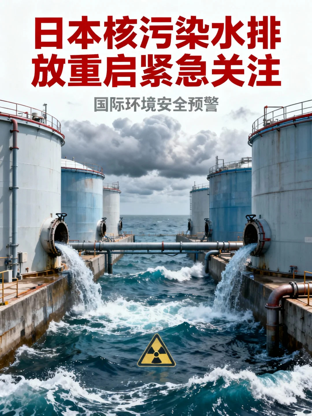 日本核污染水排放重启紧急关注