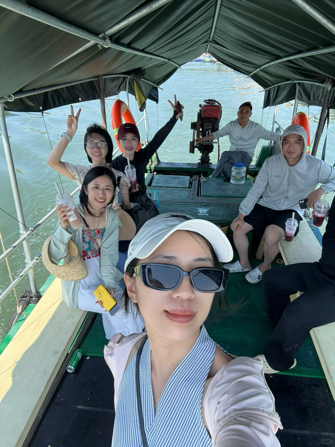 包渔船出海也太爽了吧！还捕到了我的“大鱼”