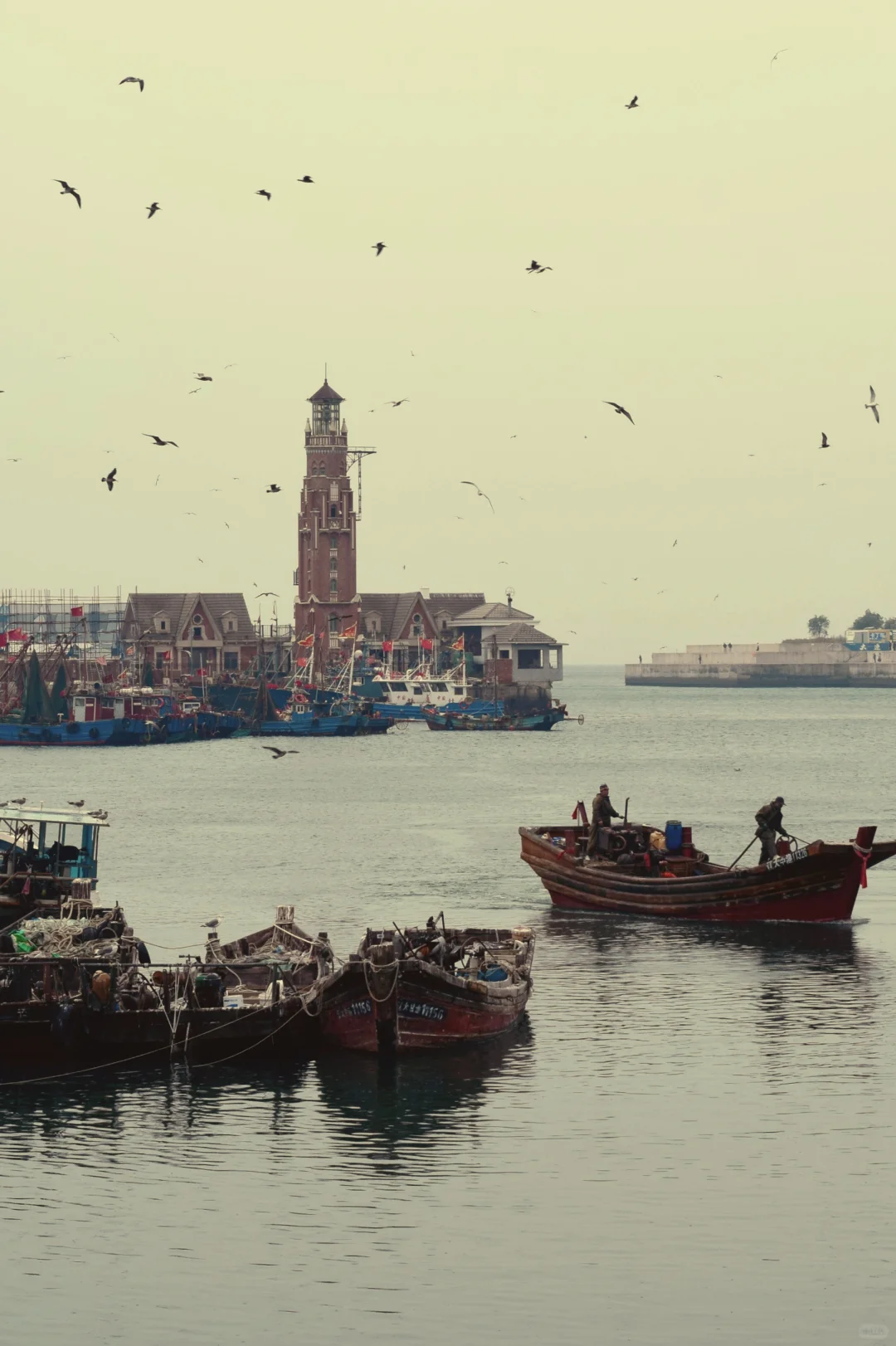 朋友圈美学 ｜ 渔人与水