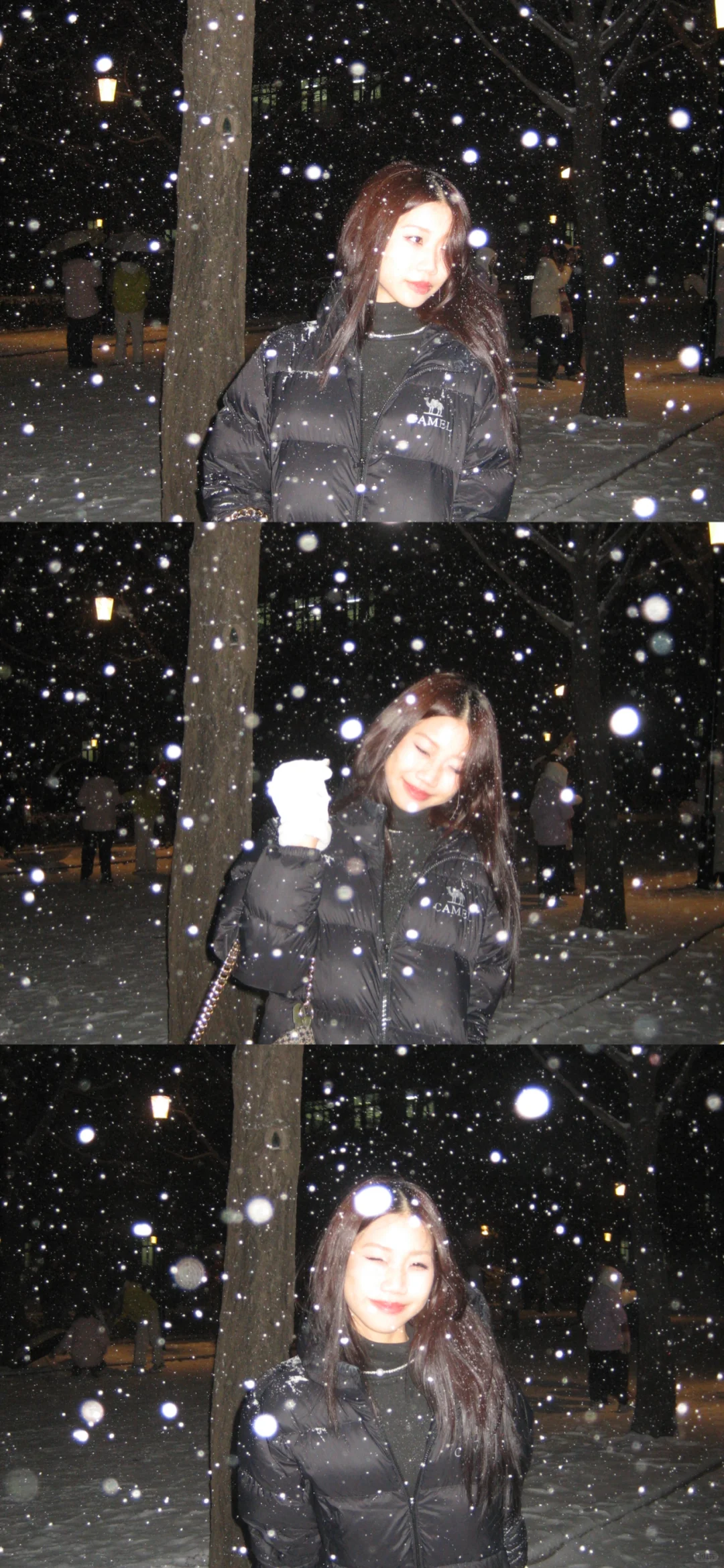 我的照片下雪啦