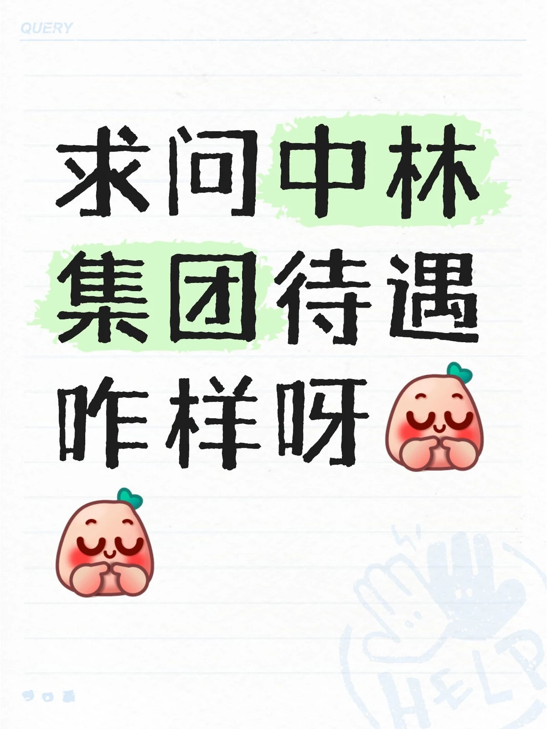 求问中林集团待遇