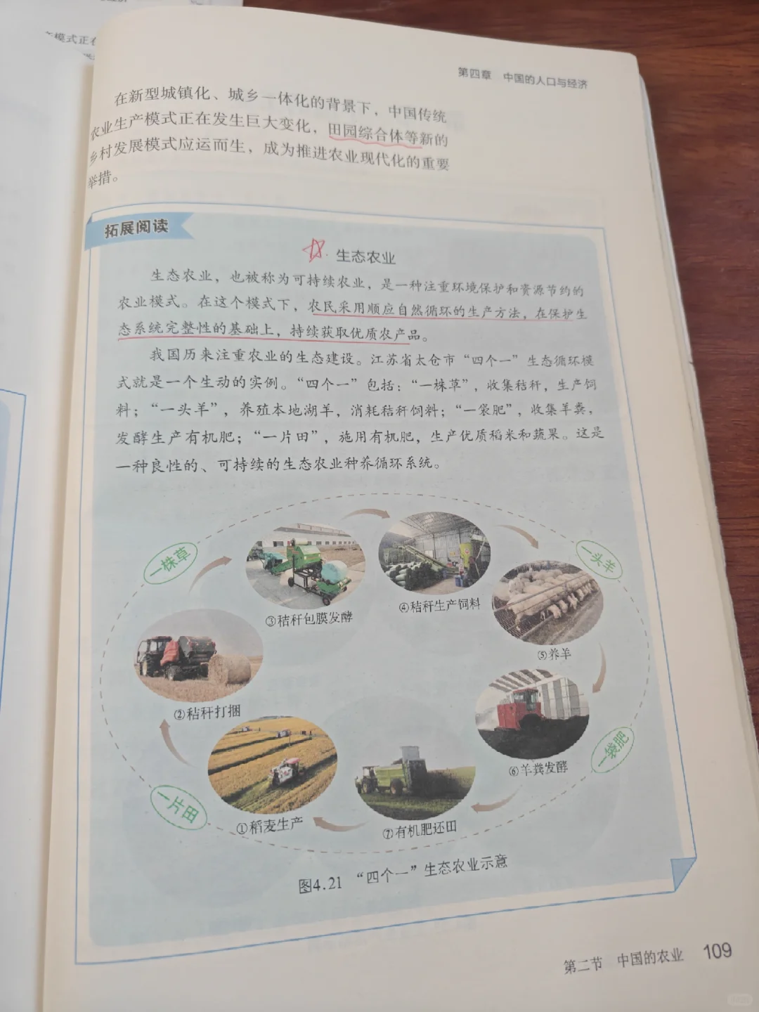 商务星球版八上中国的农业