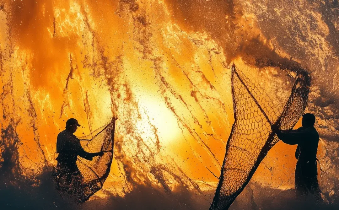 霞光即将结束，我对你的喜欢却爬上心头