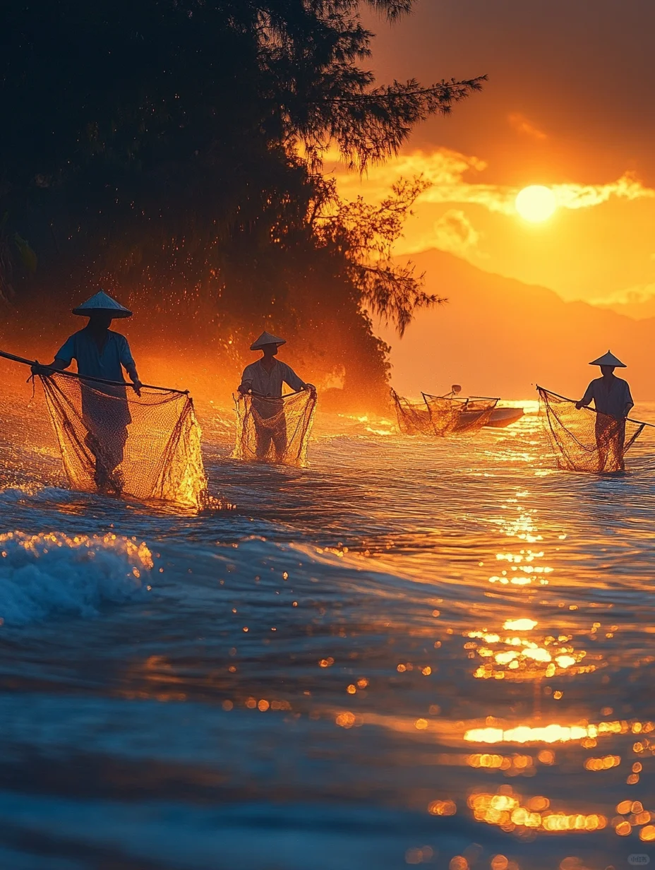 霞光即将结束，我对你的喜欢却爬上心头