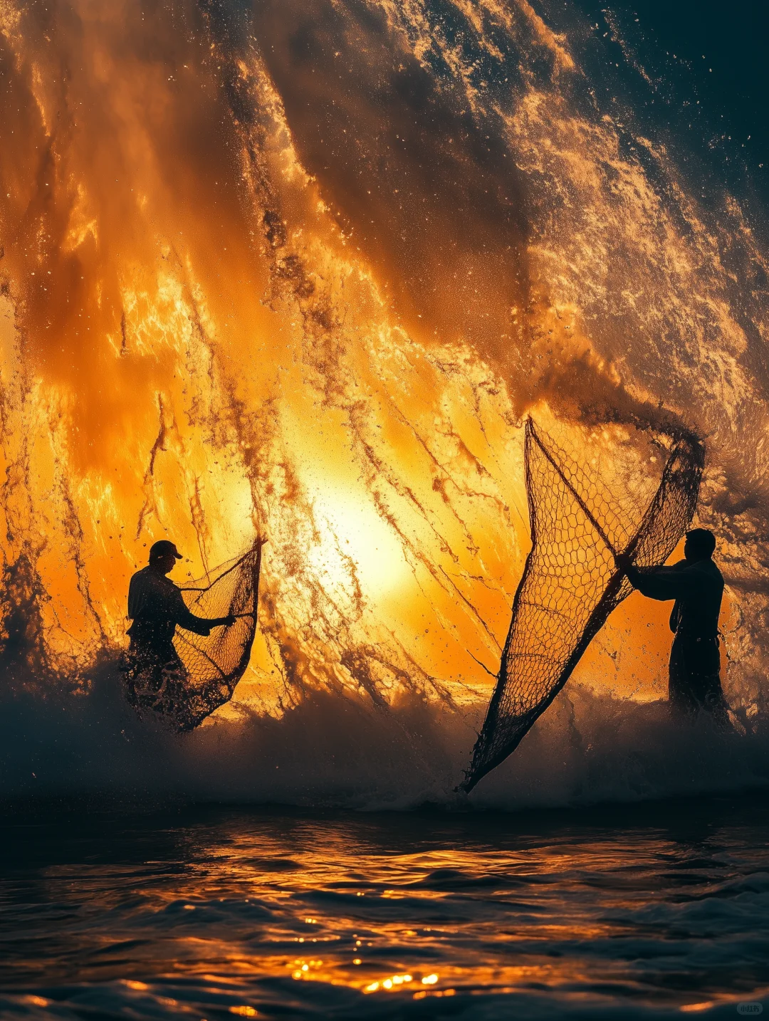 霞光即将结束，我对你的喜欢却爬上心头