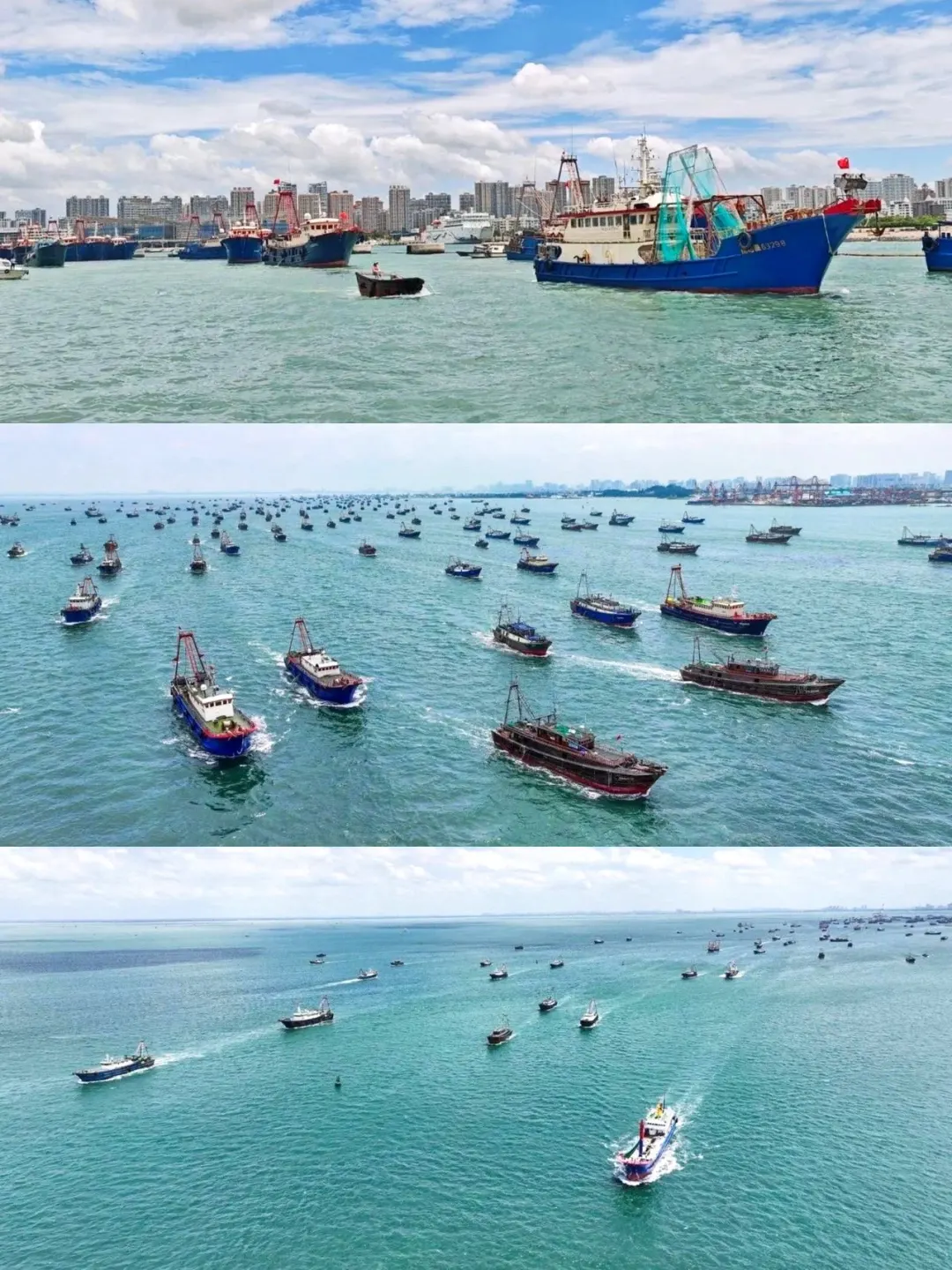 北海开海啦 | 千帆竞发奔赴“鲜”之旅🐟