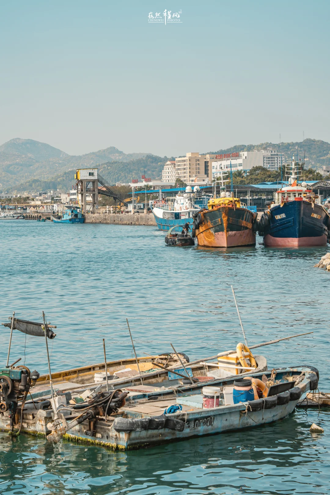 汕尾 | 城区里的渔船集散地