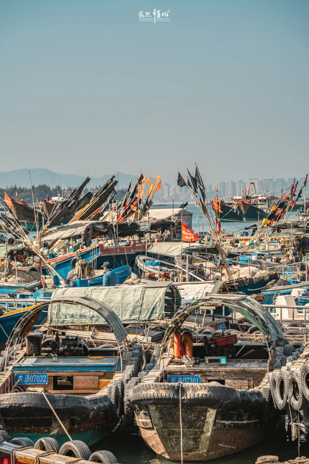 汕尾 | 城区里的渔船集散地