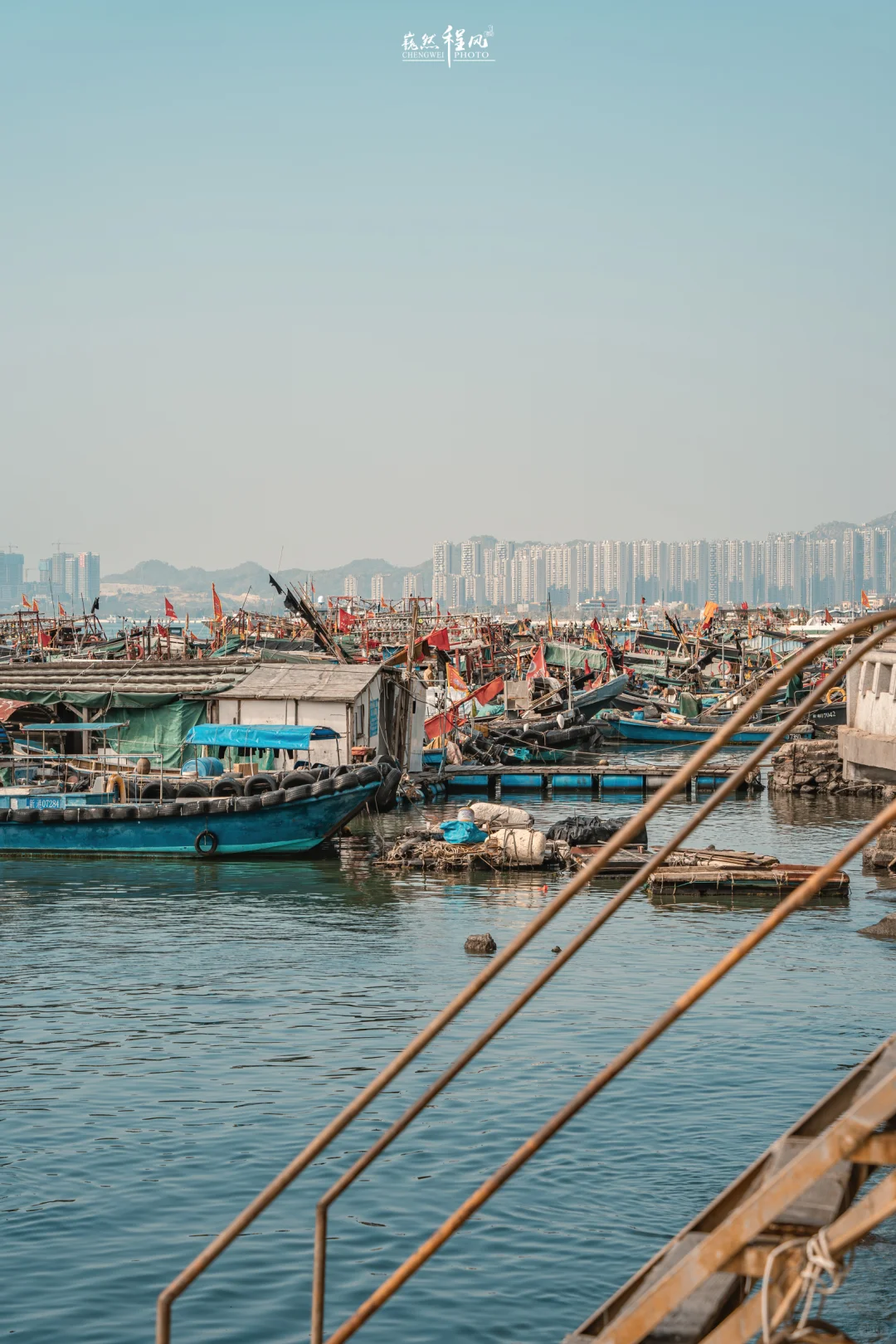 汕尾 | 城区里的渔船集散地
