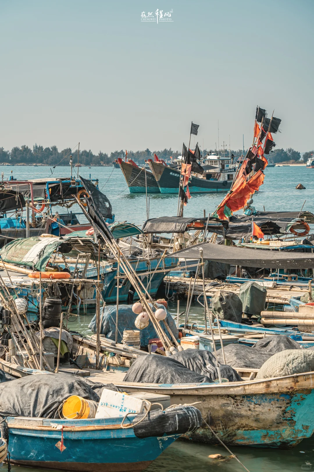 汕尾 | 城区里的渔船集散地