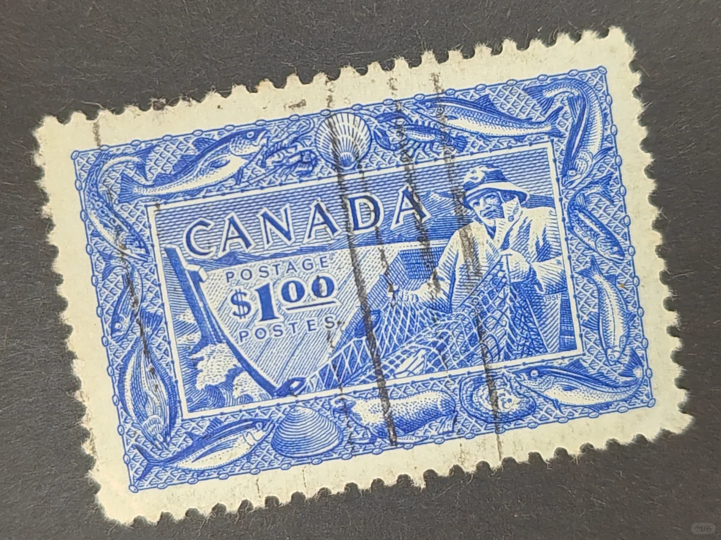 加拿大渔业资源邮票