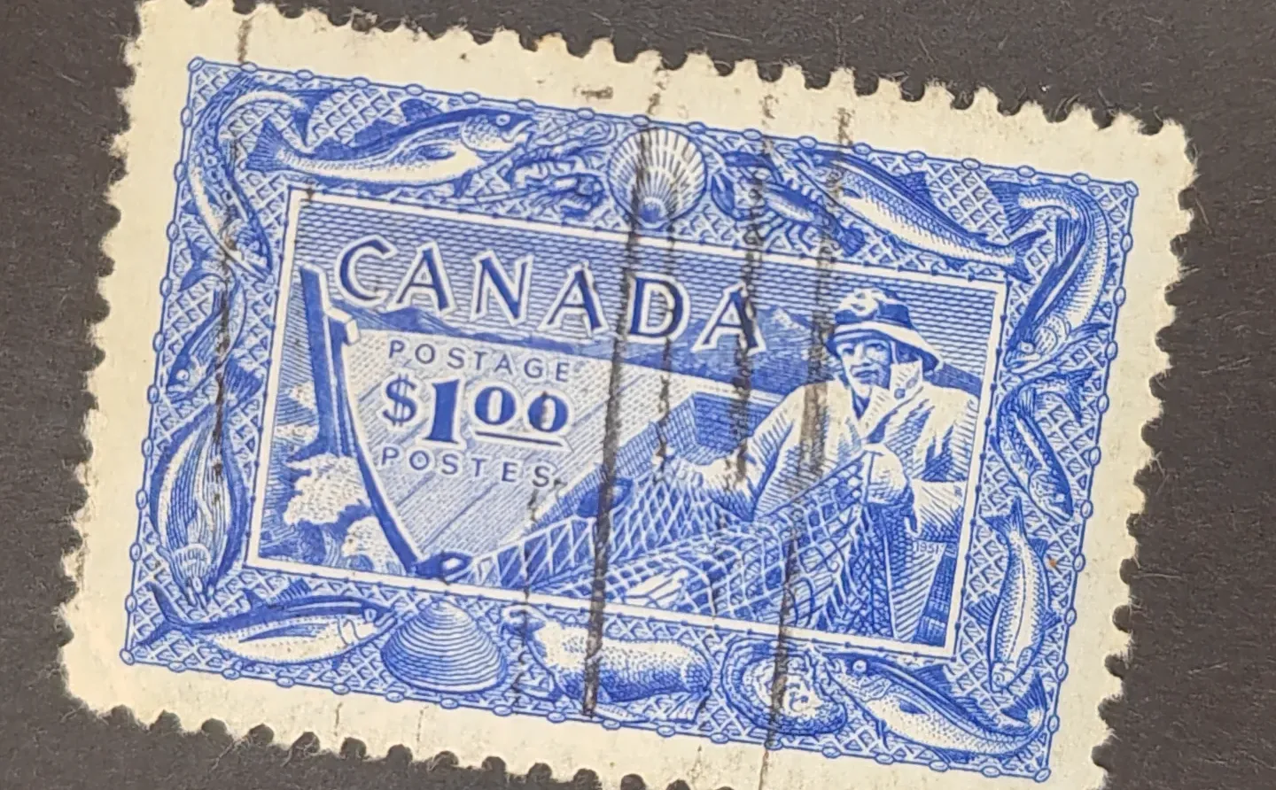 加拿大渔业资源邮票