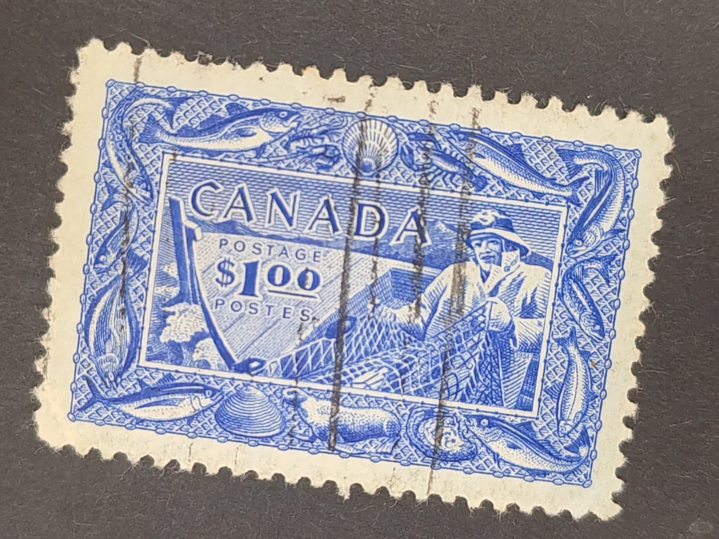 加拿大渔业资源邮票