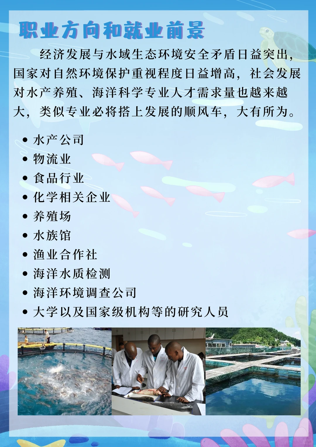 想和海洋来一场奇幻冒险🤠水产学留学