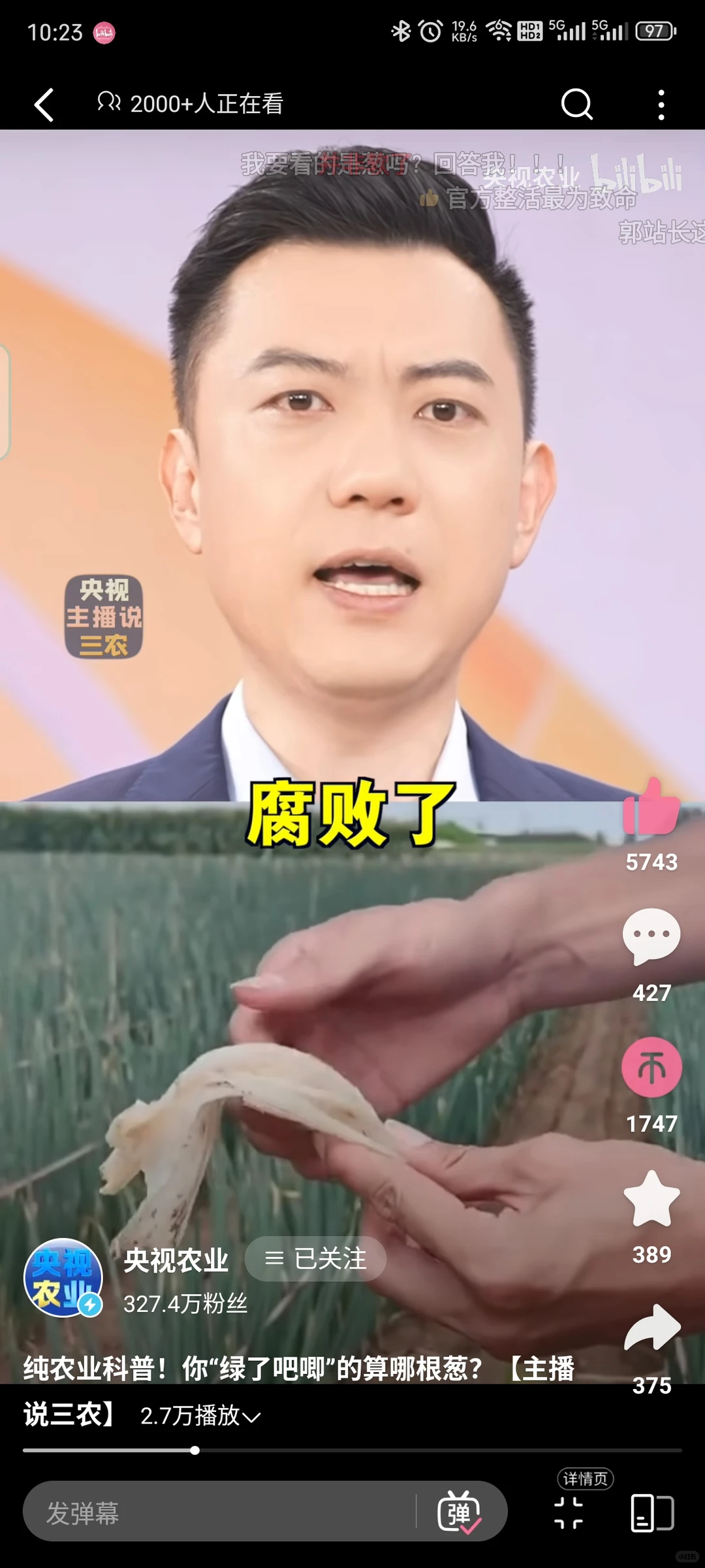 央视农业的百万文案，我唯一关注的央媒