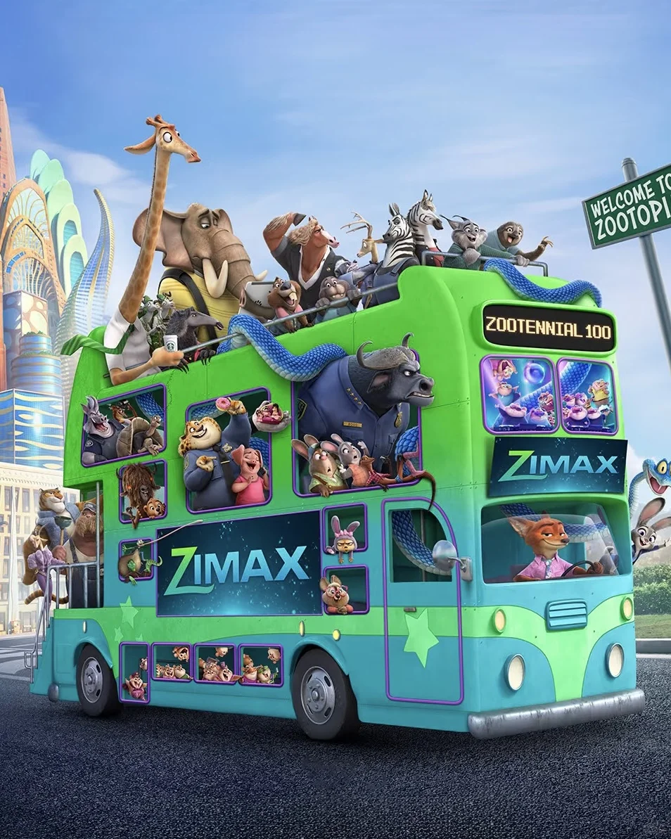 疯狂动物城2🔥我们的影院合照也太绝了！！