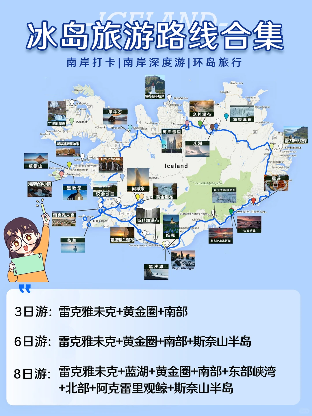 计划冬季去冰岛的快存下吧！路线top3合集