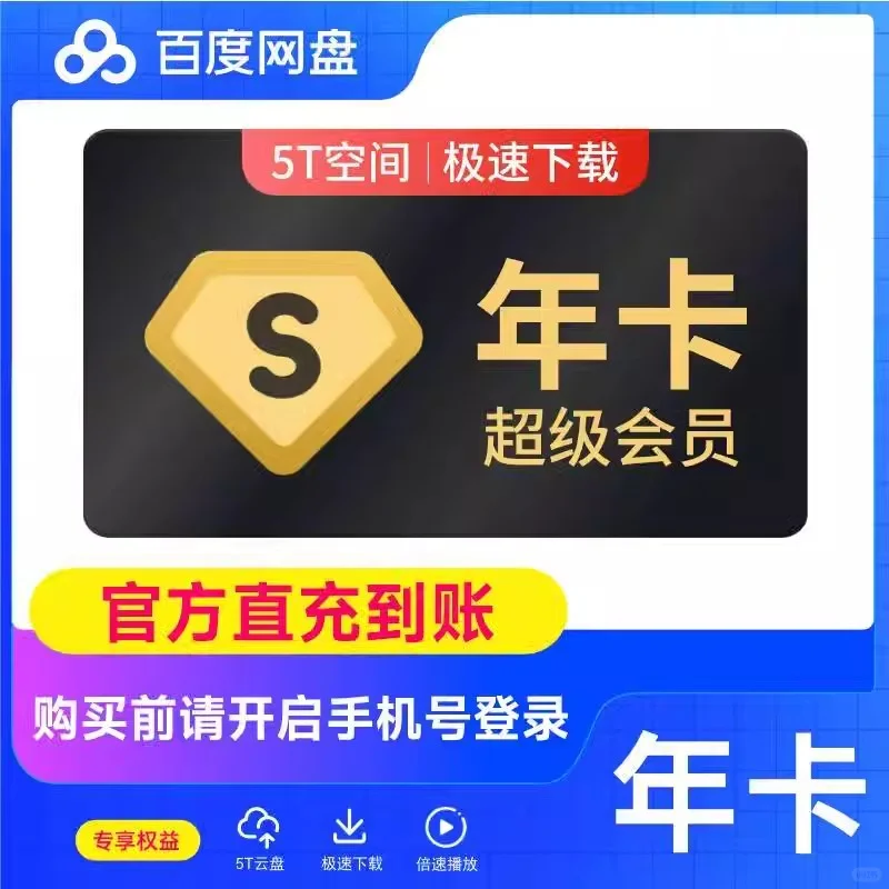 208💰锁死全年SVIP！这波网盘会员