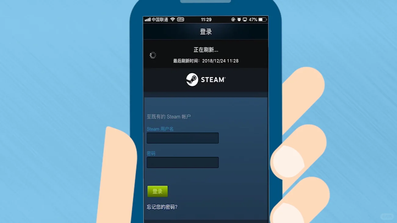 Steam:下载手机版?