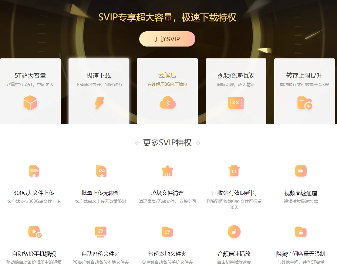 6.9r入手百度网盘SVIP真的太值了！