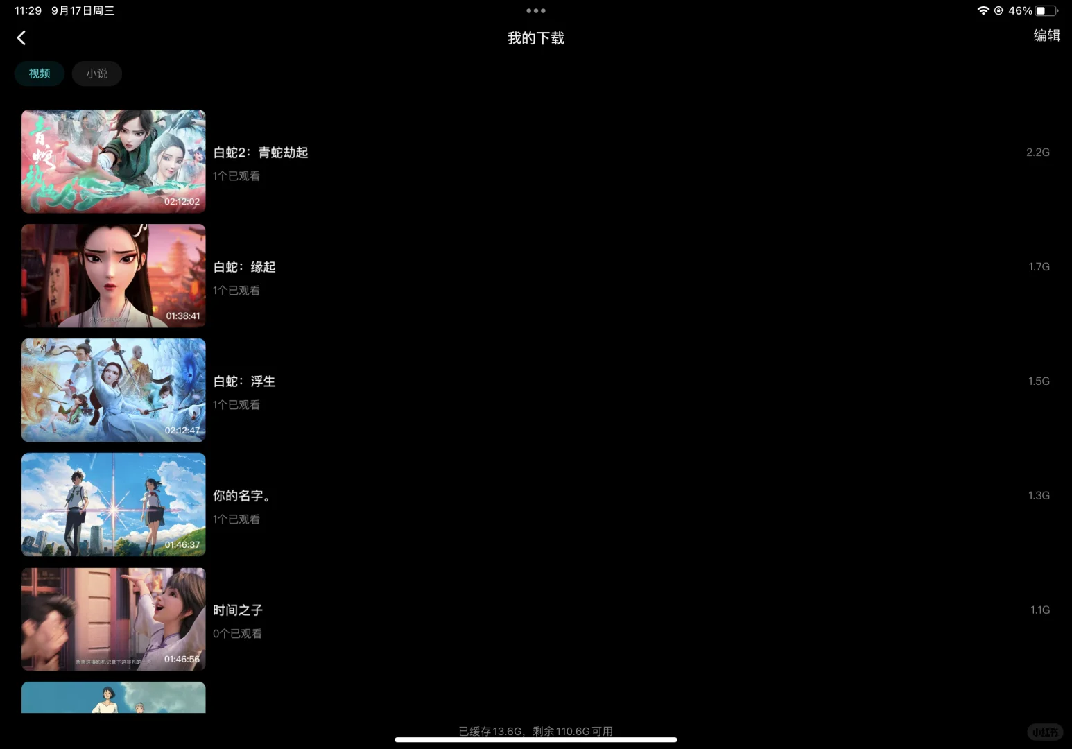 下载下来的电影大小差这么多吗