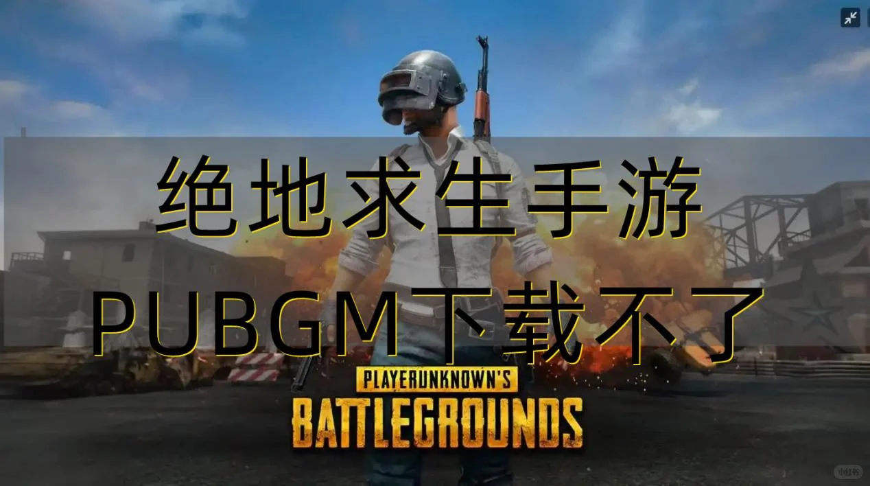 绝地求生手游PUBGM下载不了