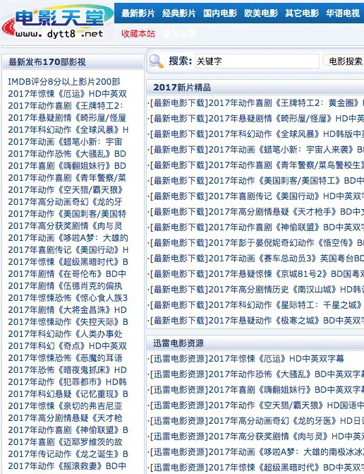 🎬宅男分享-高清电影下载网站大合集-超级干货