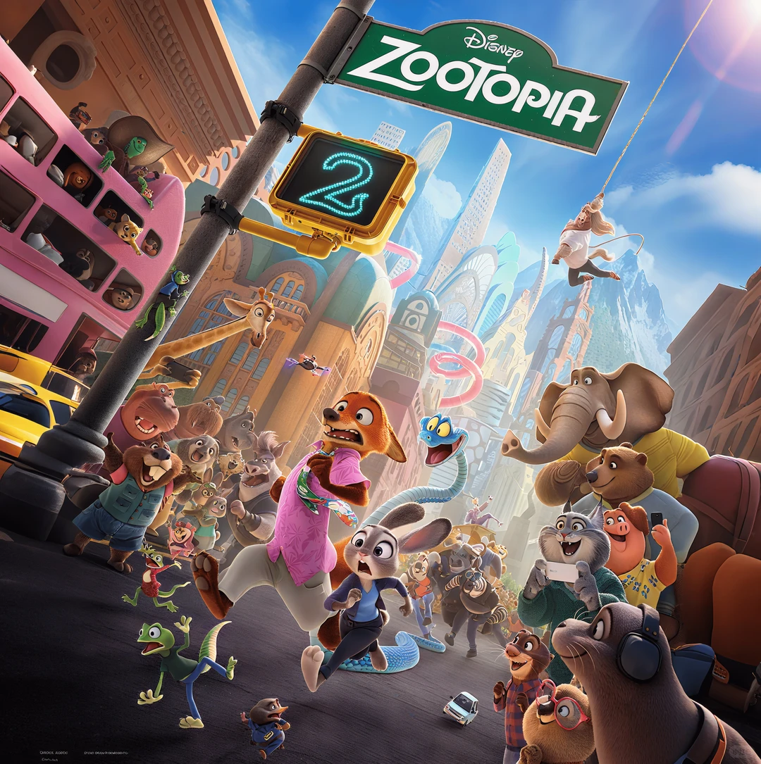 《疯狂动物城2》分享一些好看的壁纸～