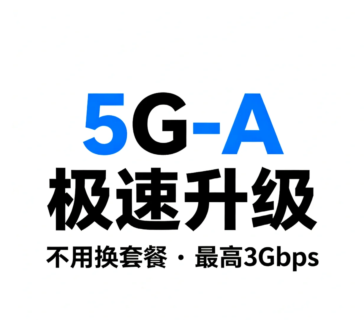 ⚡5G-A极速升级体验
