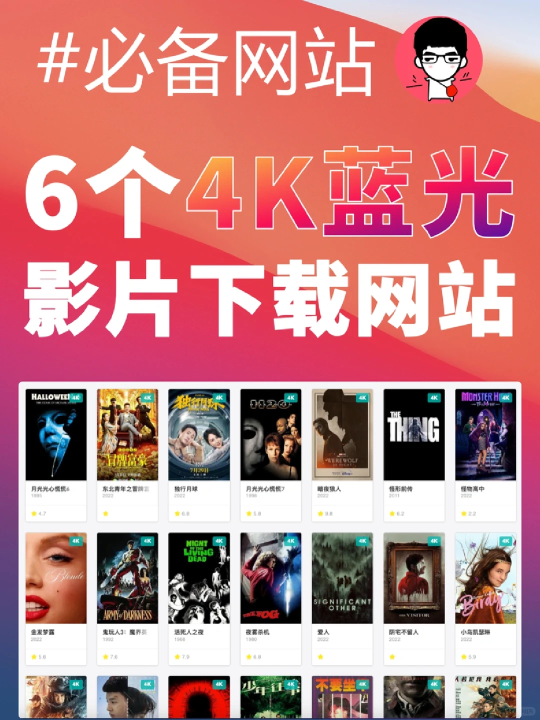 4K蓝光影片去哪找？