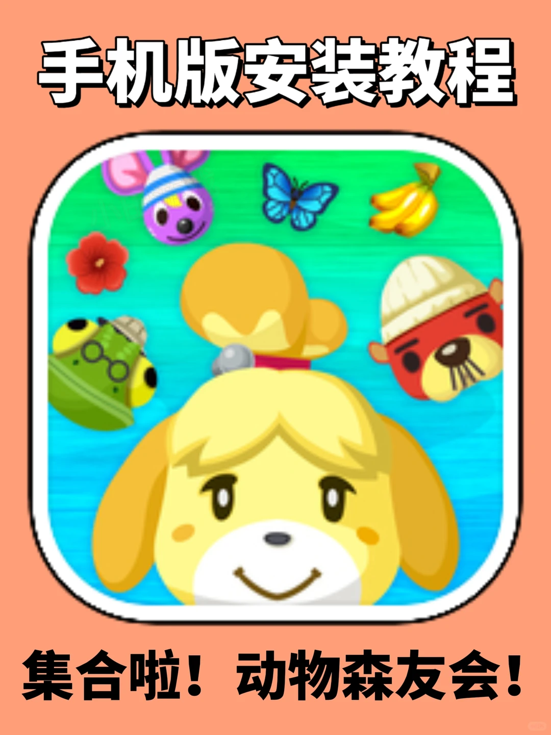 集合啦！动物森友会手机版安装教程来了！！