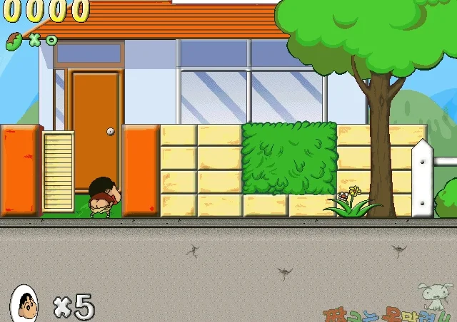 童年pc电脑游戏，蜡笔小新4、5终于找到下载啦