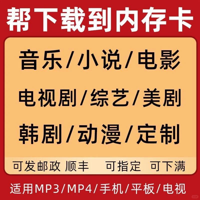 影视U盘定制下载