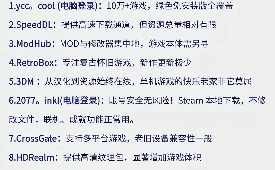 2025年还能下载的游戏网站