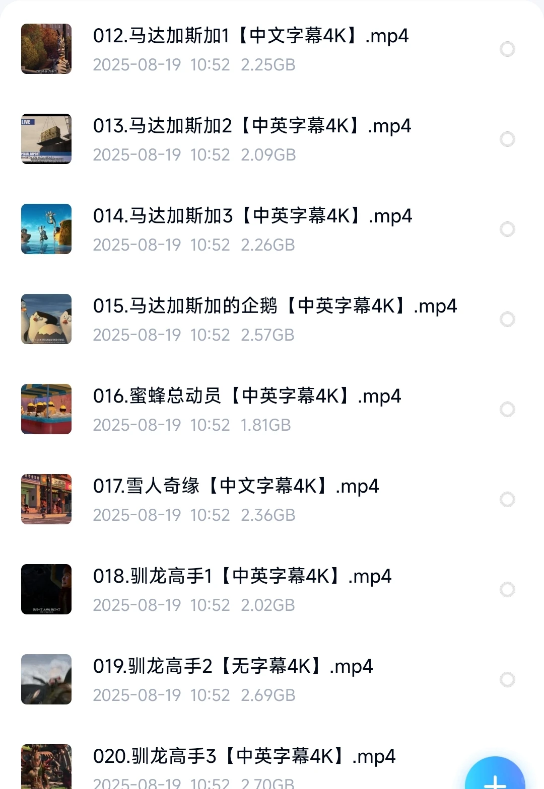 免费分享！梦工厂动画电影23部