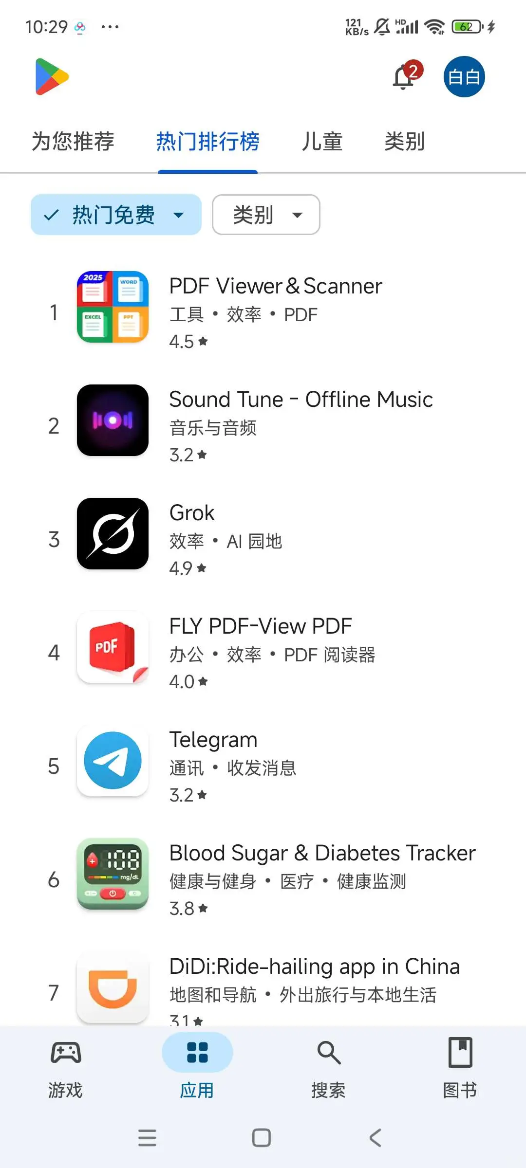 谷歌商店下载国外软件游戏