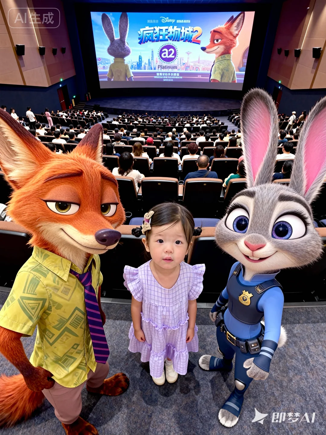 疯狂动物城2圆梦打卡成功！✨