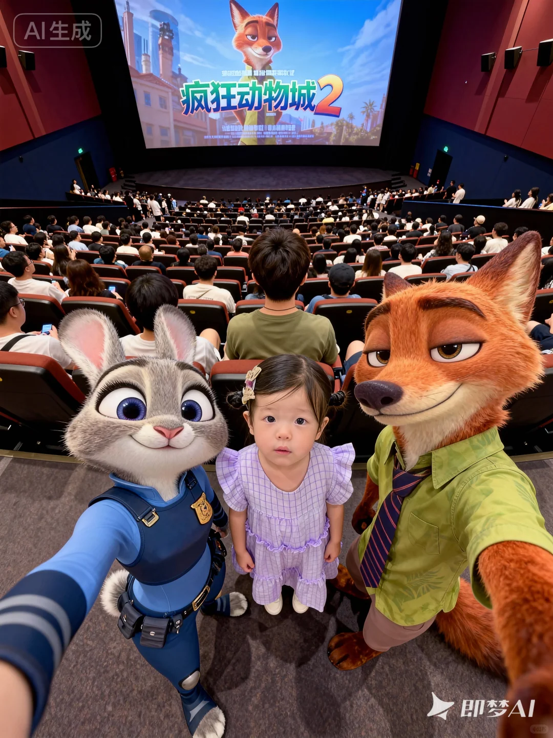 疯狂动物城2圆梦打卡成功！✨