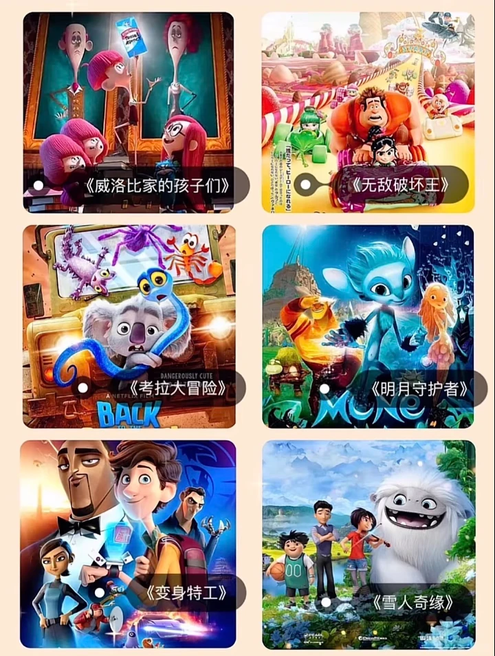 影迷的硬盘🔥2200部动画电影资源合集！