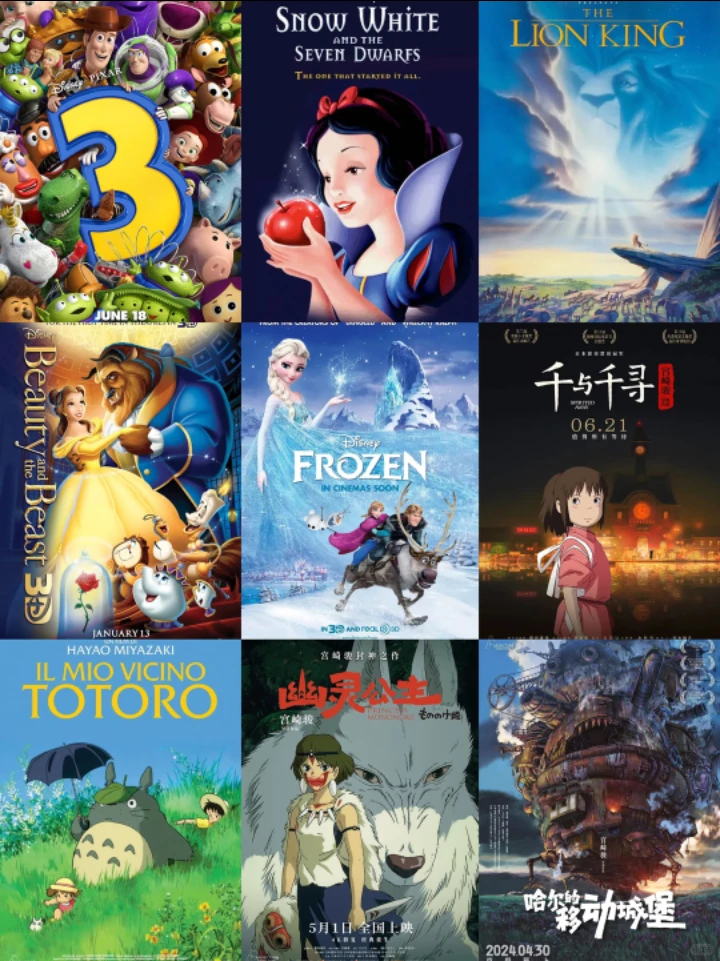 值得收藏的🔥2200+部高分动画电影合集