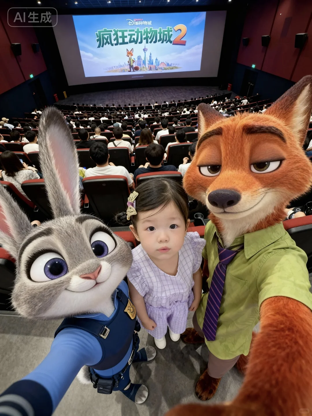 疯狂动物城2圆梦打卡成功！✨