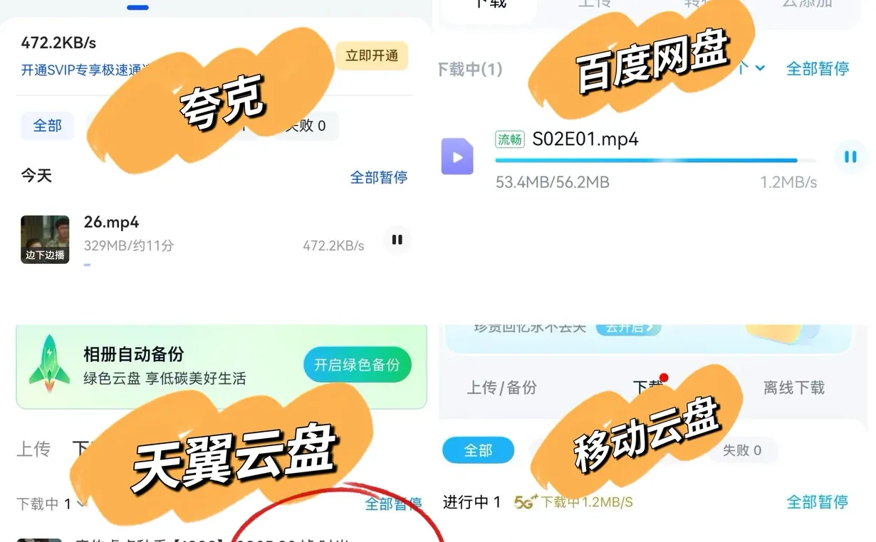 宝藏网盘丨不限速的快乐谁能懂？