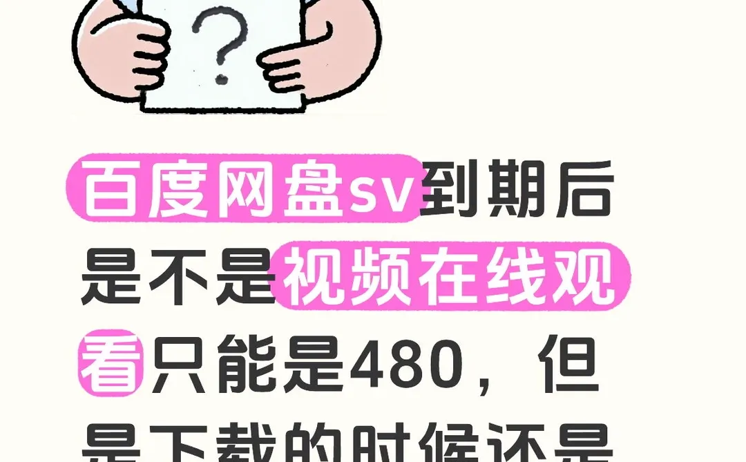 担心到期后下载的视频也给压缩画质了