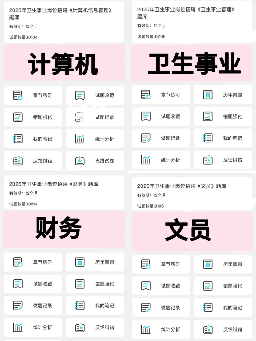安徽省立医院招聘，无非就这些题背完88+