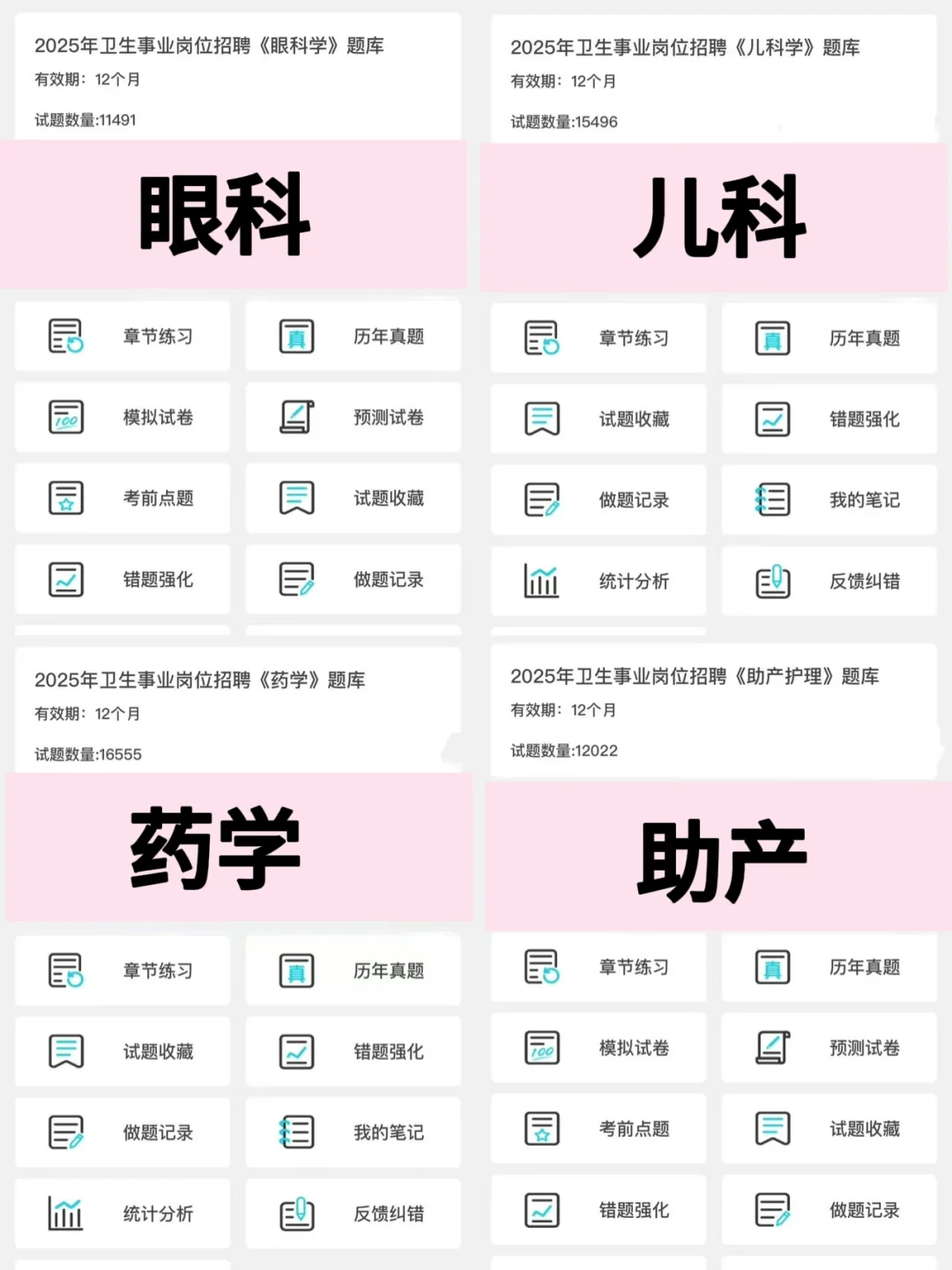 安徽省立医院招聘，无非就这些题背完88+