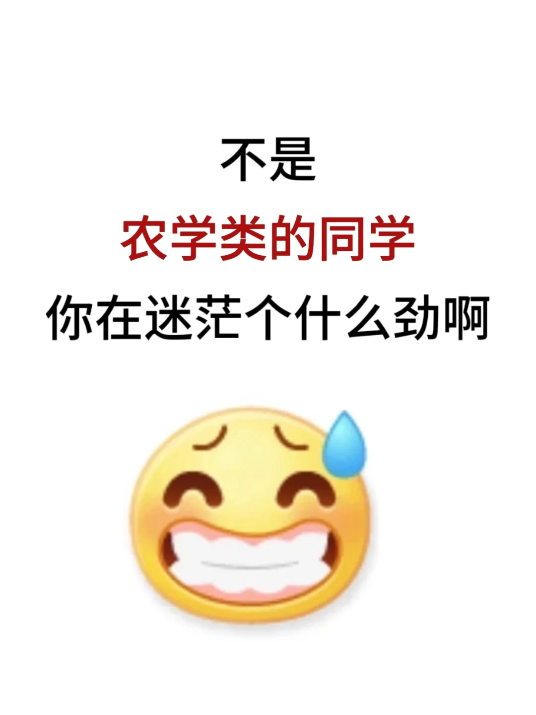 今年,农学生考公要赢麻了