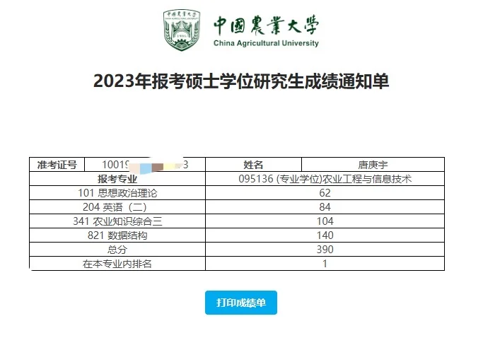 专升本一站上岸985|中农农业工程与信息技术